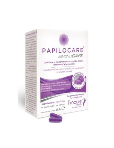 PAPILOCARE INMUNOCAPS 30caps