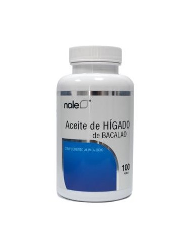 ACEITE DE HIGADO DE BACALAO+VIT.A,EyD 100perlas NALE