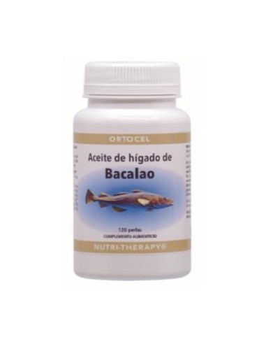 ACEITE HIGADO DE BACALAO 120perlas ORTOCEL NUTRI-THERAPY