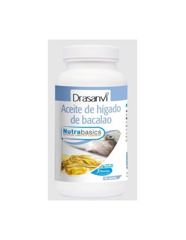 NUTRABASICS HIGADO DE BACALAO 90perlas DRASANVI