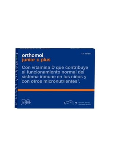 ORTHOMOL JUNIOR C PLUS 7sbrs.granulado