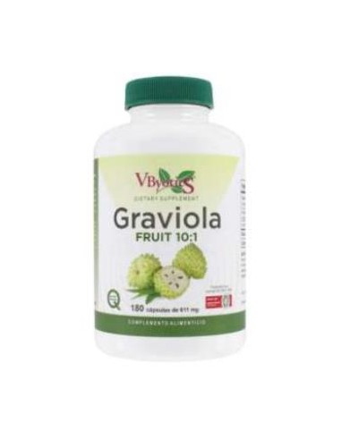 GRAVIOLA fruto 10:1 180cap. VBYOTICS