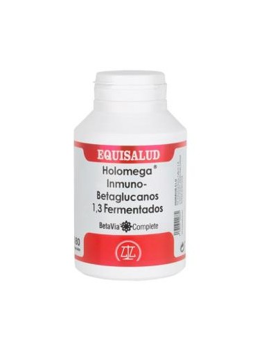 HOLOMEGA INMUNO BETAGLUCANOS 1,3 fermentados 180ca EQUISALUD