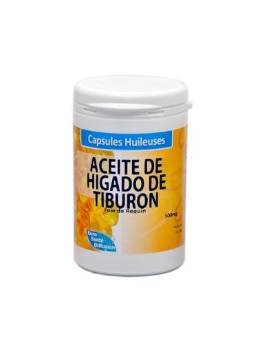 ACEITE DE HIGADO DE TIBURON 500mg. 100cap. EURO SANTE