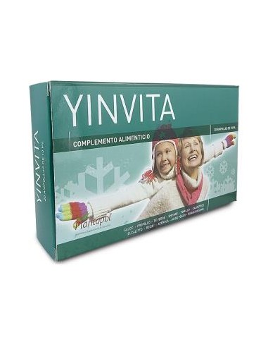 YINVITA (ginseng+shitake+eleutero.) 20amp. PLANTAPOL