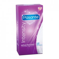 Preservativos estimulantes Pasante Intensity 12 unidades