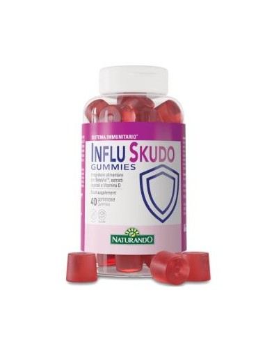 INFLU SKUDO fruta 40gummies NATURANDO