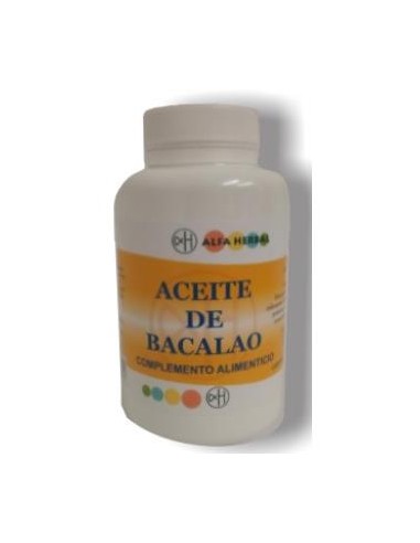 ACEITE DE BACALAO 200perlas ALFA HERBAL