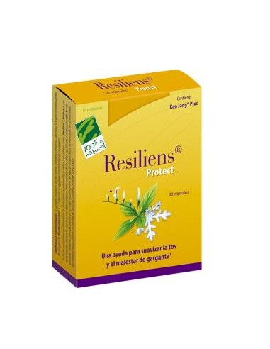 RESILIENS PROTECT 30cap. CIEN POR CIEN NATURAL