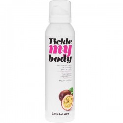 Mousse de masaje comestible Fruta de la Pasión 150ml LTL