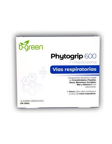 PHYTOGRIP monodosis 12sbrs. B.GREEN (LAB. LEBUDIT)