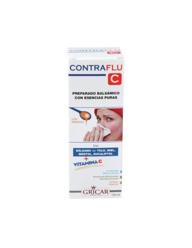 CONTRA FLU C adultos jarabe 150ml. GRICAR