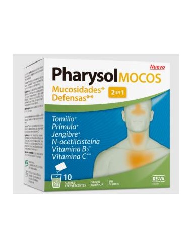 PHARYSOL MOCOS 10sbrs eferv.