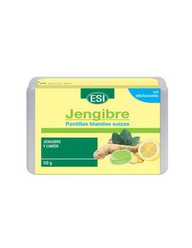 JENGIBRE pastillas blandas con limon 50gr. TREPATDIET-ESI