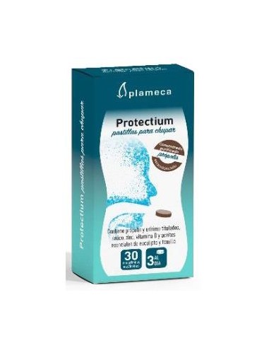 PROTECTIUM pastillas para chupar 30comp. mast. PLAMECA