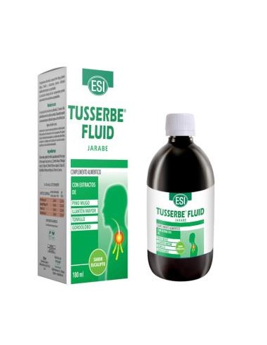 TUSSERBE 2 FLUID jarabe 180ml. TREPATDIET-ESI