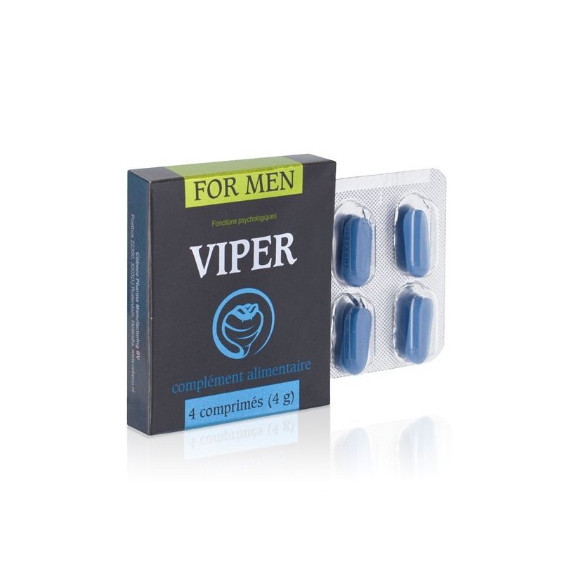 Revitalizante de erecciones Viper marca cobeco, más potencia sexual!