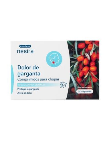 NESIRA DOLOR DE GARGANTA 20comp para chupar**