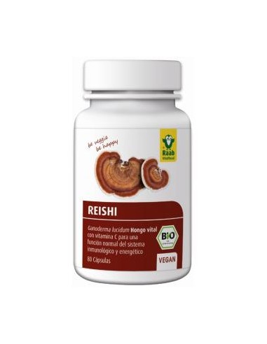 REISHI 80cap. BIO SG VEGAN RAAB VITALFOOD