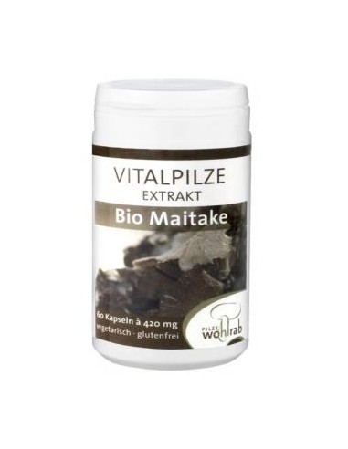 MAITAKE BIO 60cap. PILZE WOLHRAB