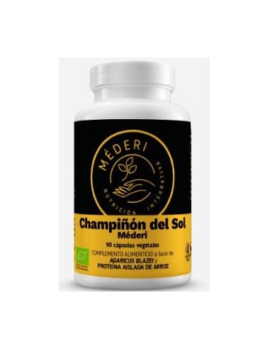 CHAMPIÑON DEL SOL ECO 90cap. MEDERI NUTRICION INTEGRATIVA