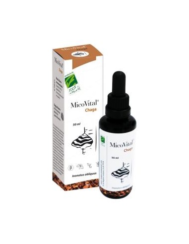 MICOVITAL Chaga 50ml. CIEN POR CIEN NATURAL