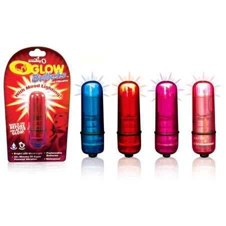 Bala vibradora con Led Glow O Bullet,  Morbazo asegurado