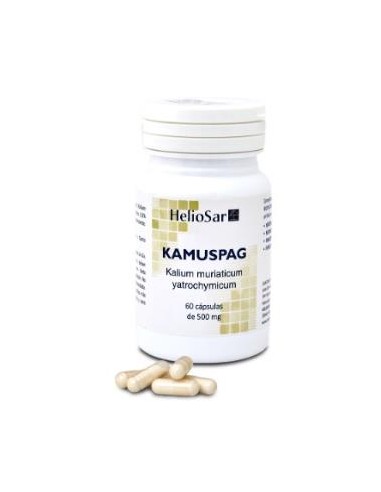 KAMUSPAG kalium muriaticum 60cap. HELIOSAR