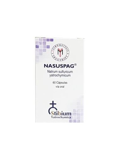 NASUSPAG natrum sulfuricum 60cap. HELIOSAR