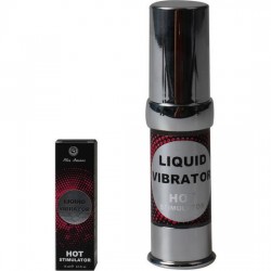 Vibrador líquido unisex, con efecto calor!