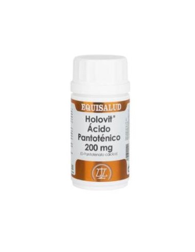 HOLOVIT ACIDO PANTOTENICO 200mg. 50cap. EQUISALUD