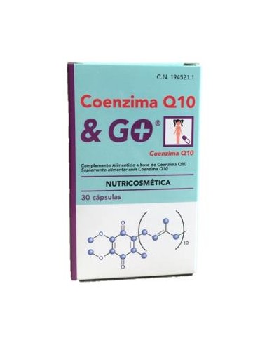 COENZIMA Q10 30cap. PHARMA & GO