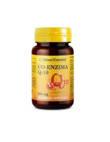 CO-ENZYMA Q10 200mg 30perlas. NATURE ESSENTIAL