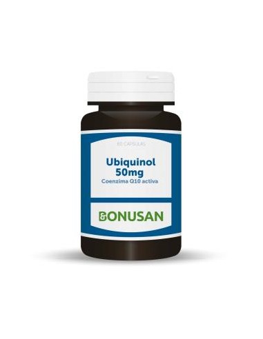 UBIQUINOL 50mg. 60cap. BONUSAN