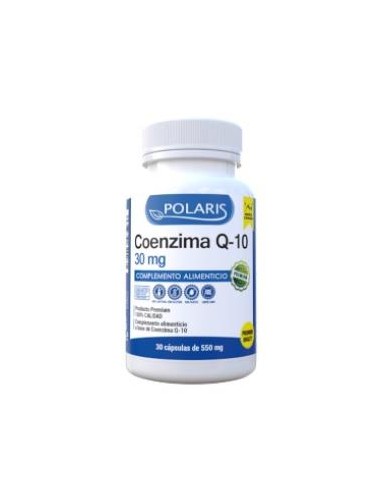 COENZIMA Q10 30mg. 30cap. POLARIS