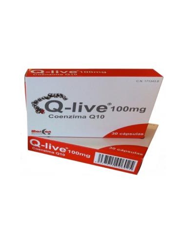 Q-LIVE CoQ10 100mg. 30cap. MARGAN