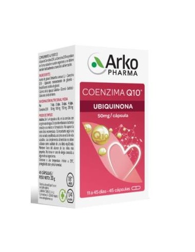 ARKOVITAL coenzima q10 45cap. ARKOPHARMA