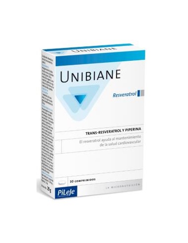 UNIBIANE RESVERATROL 30cap. PILEJE