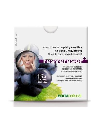 RESVERASOR plus 28comp. SORIA NATURAL