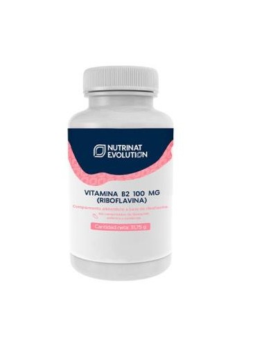 VITAMINA B2 100mg (Riboflavina) 60comp. NUTRINAT EVOLUTION