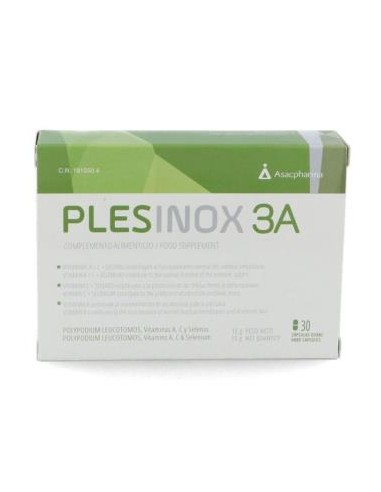 PLESINOX 3A 60cap. ATACHE