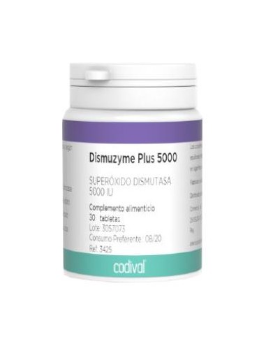 DISMUZYME PLUS 5000 (S.O.D) 30comp. CODIVAL