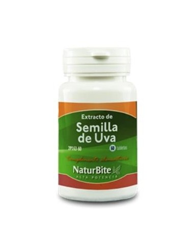 EXTRACTO DE SEMILLA DE UVA 50mg. 60comp. NATURBITE