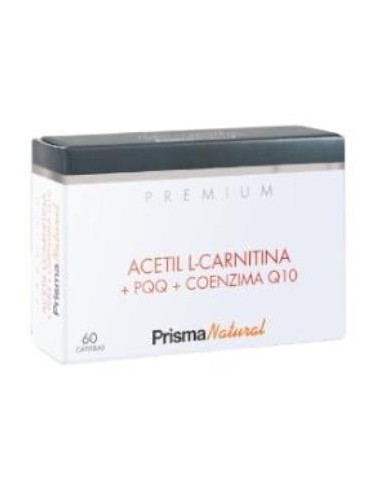 ACETIL L-CARNITINA+PQQ+Q10 60cap. PRISMA NATURAL