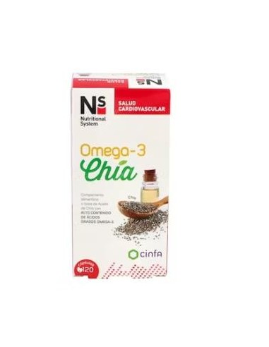 NS OMEGA3 CHIA 120 caps