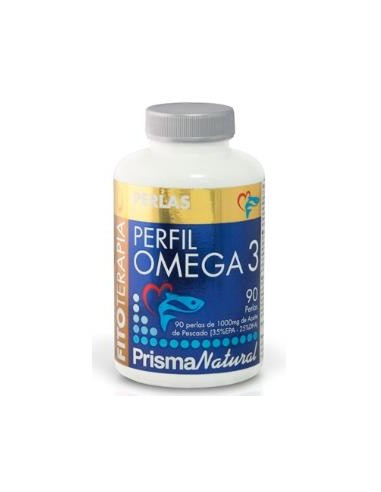 PERFIL OMEGA 1000mg. (35% EPA+25%DHA) 90perlas PRISMA NATURAL