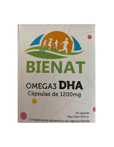 BIENAT DHA OMEGA 3 1200mg 30cap.