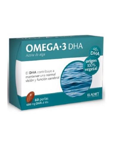 OMEGA 3 DHA 60perlas ELADIET