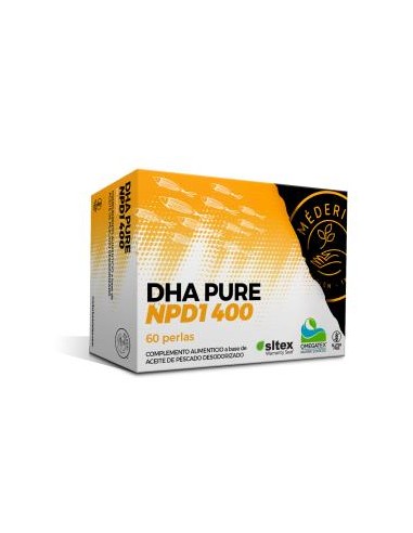 DHA PURE NPD1 400 60perlas MEDERI NUTRICION INTEGRATIVA