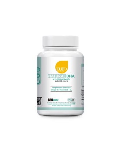 NATURAL DHA alta concentracion 180perlas PURO OMEGA